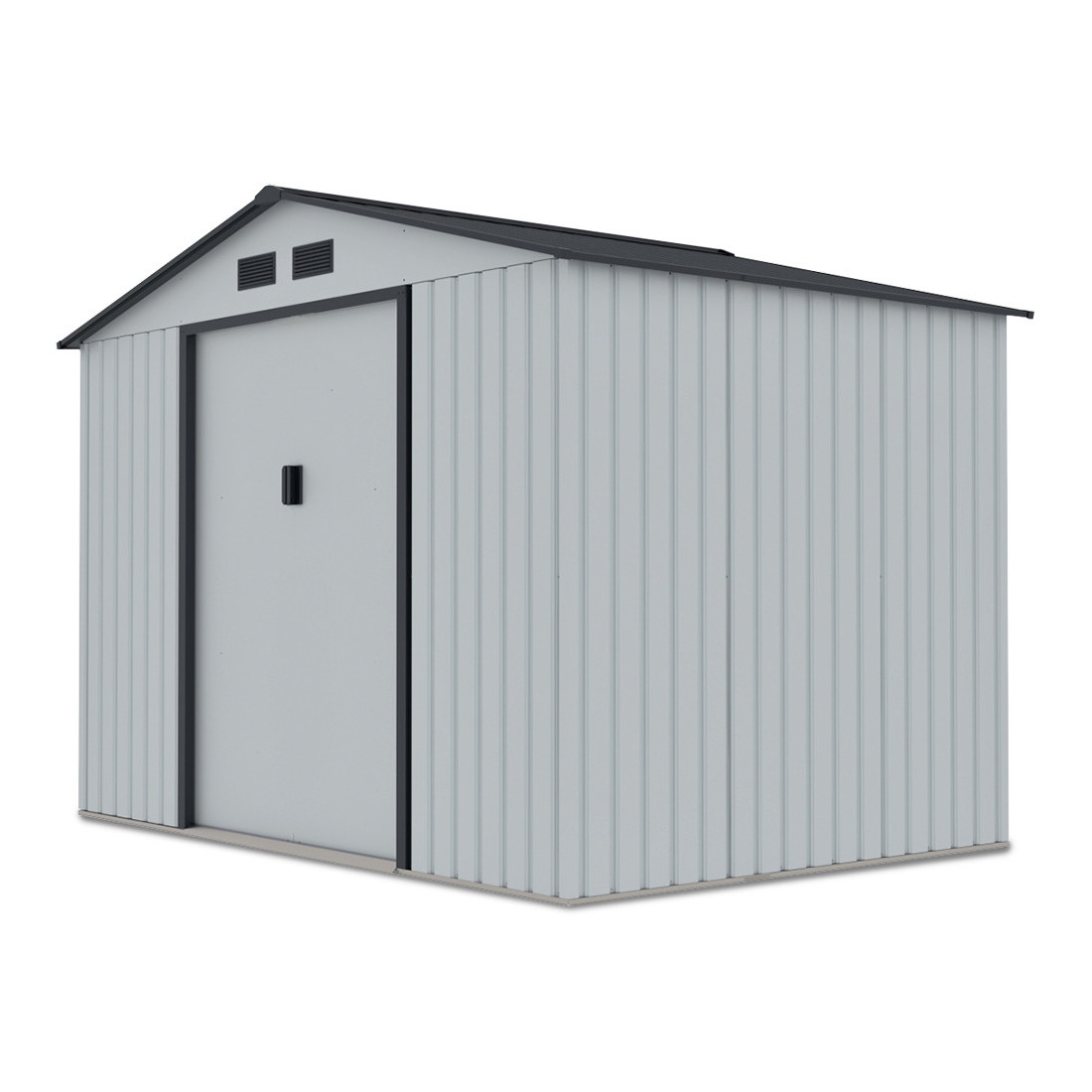 Widok boczny na domek narzędziowy HUDSON 277x191cm