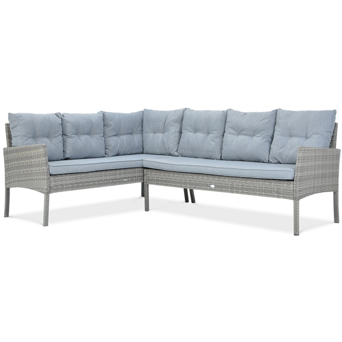 CORTINA CORNER SOFA + DOLPHIN GREY ARMCHAIR