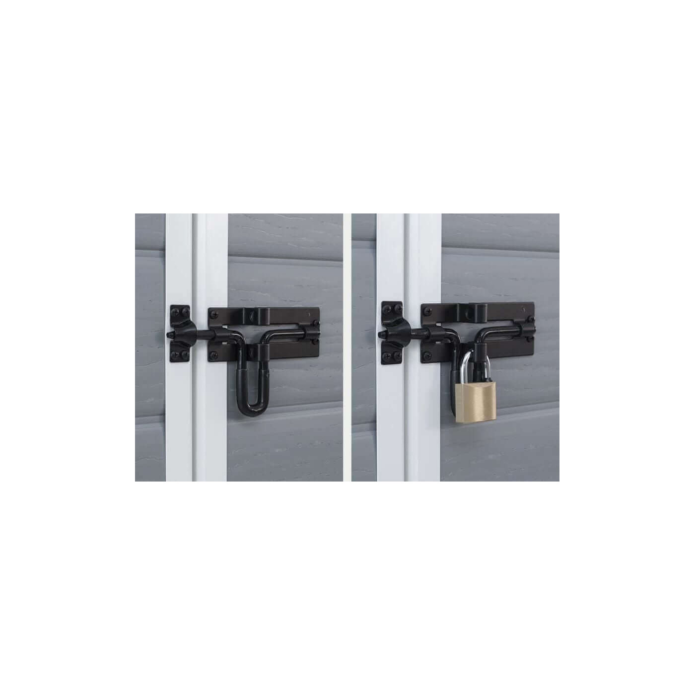 Zbliżenie na możliwość zamknięcia narzędziowni