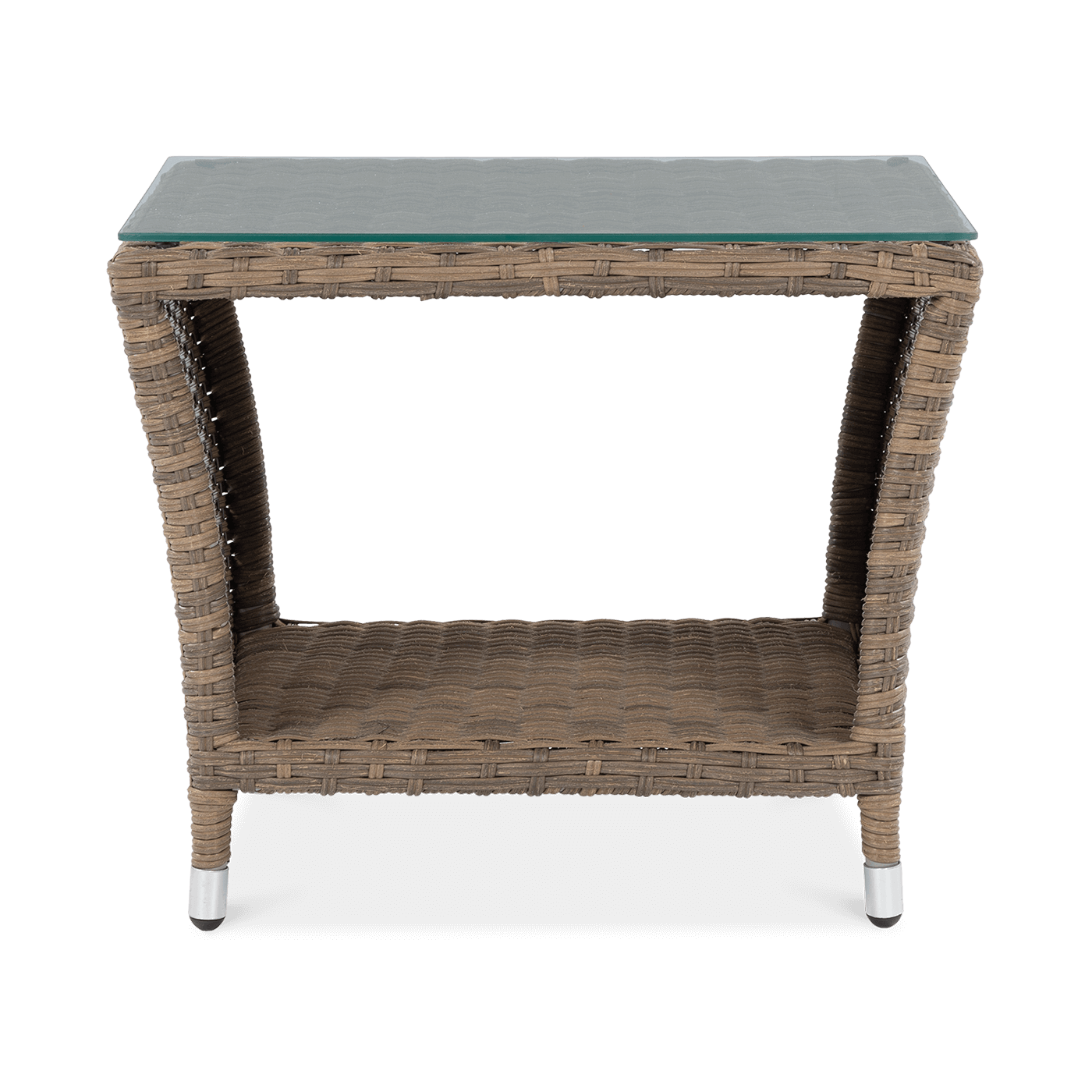 Stolik kawowy dołączony do kompletu mebli ogrodowych