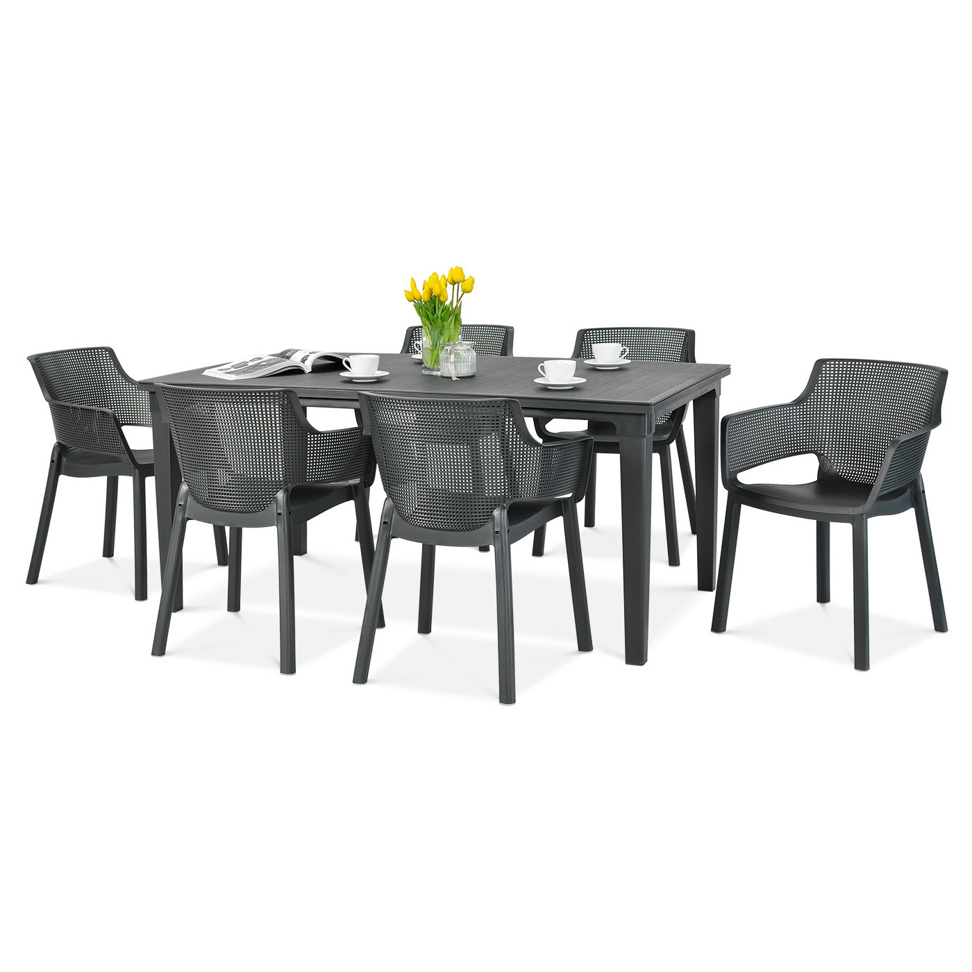 ELISA/FUTURA 6+1 ZESTAW GRAPHITE