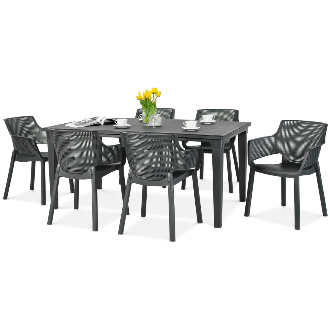 ELISA/FUTURA 6+1 ZESTAW GRAPHITE