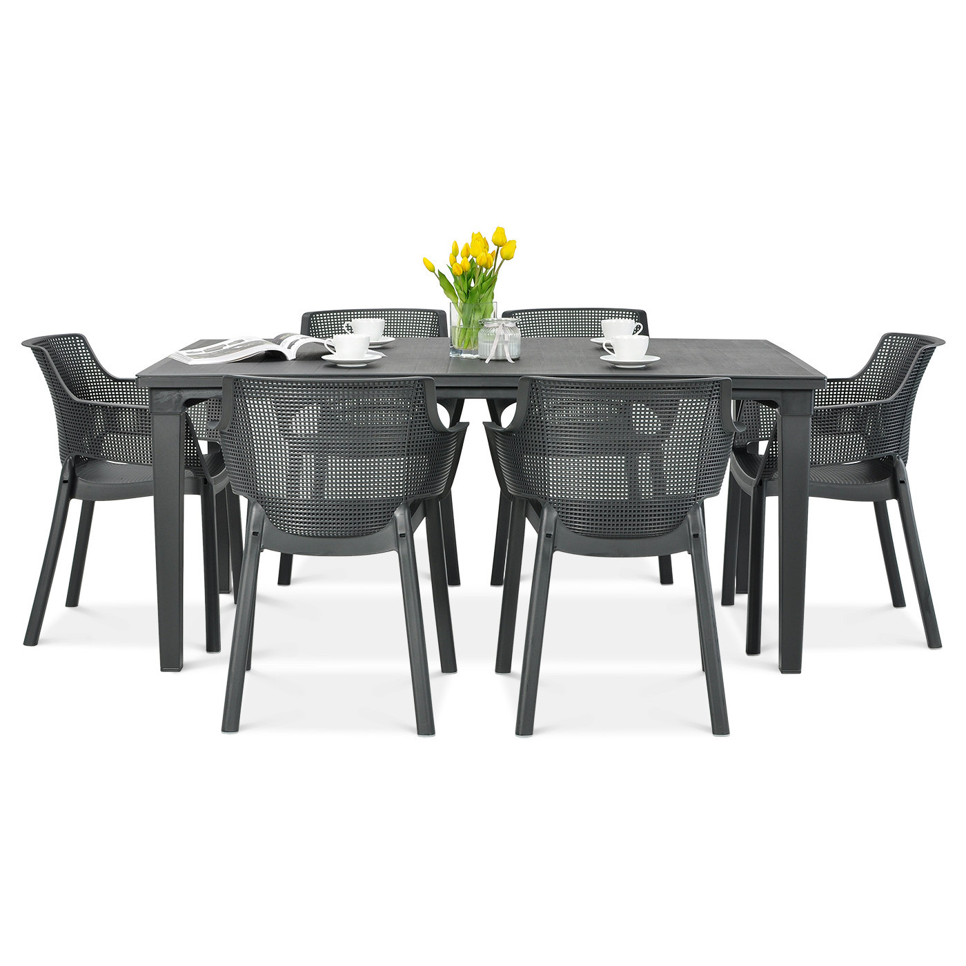 ELISA/FUTURA 6+1 GRAPHITE SET