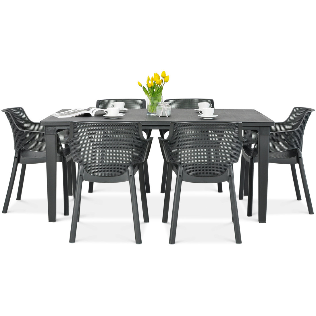 ELISA/FUTURA 6+1 GRAPHITE SET