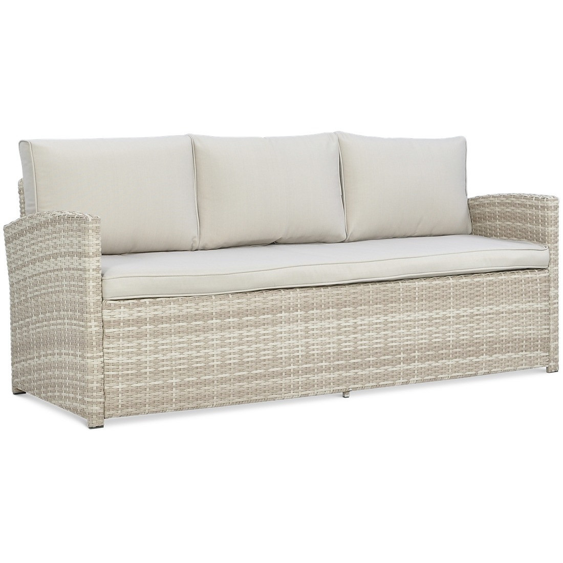 BORNEO ZESTAW+PUFY BEIGE