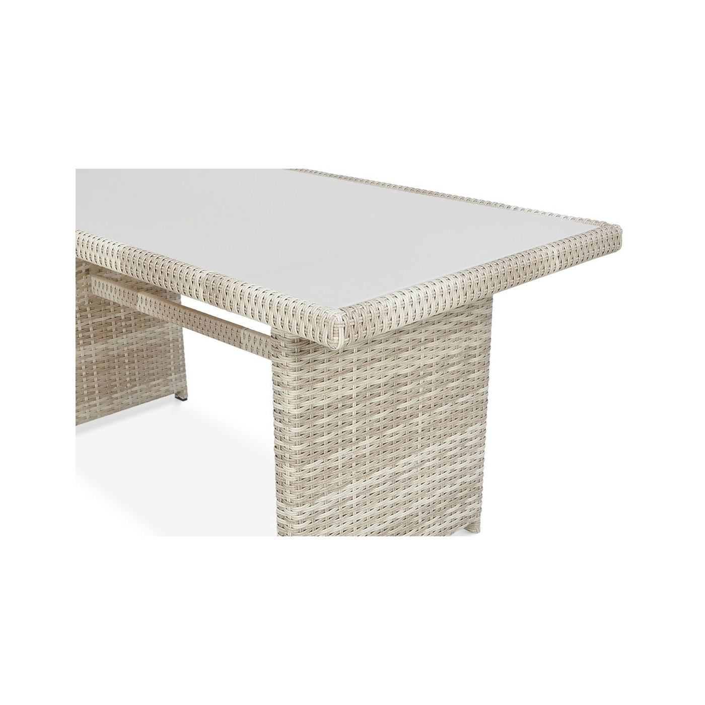 BORNEO ZESTAW+PUFY BEIGE