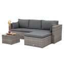 LISBON CORNER SOFA GREY