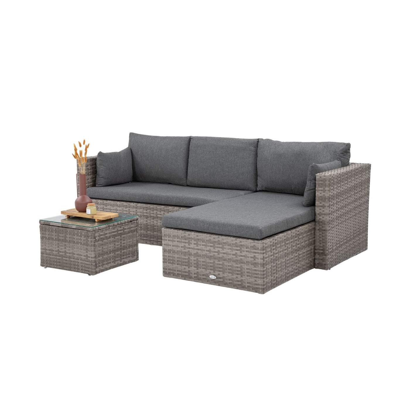 LISBON CORNER SOFA GREY