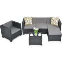 MANHATTAN CORNER SOFA GRAPHITE