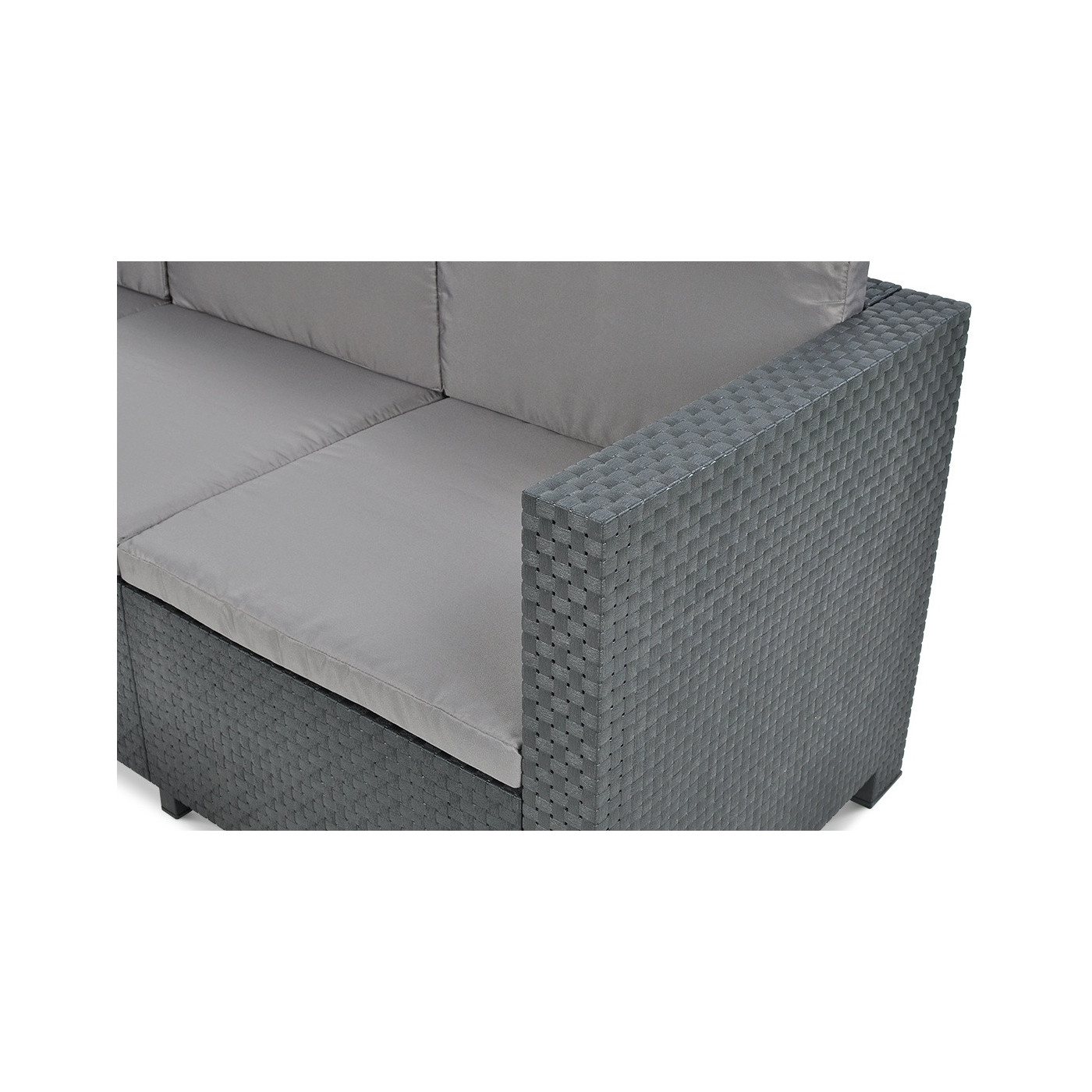 MANHATTAN CORNER SOFA GRAPHITE