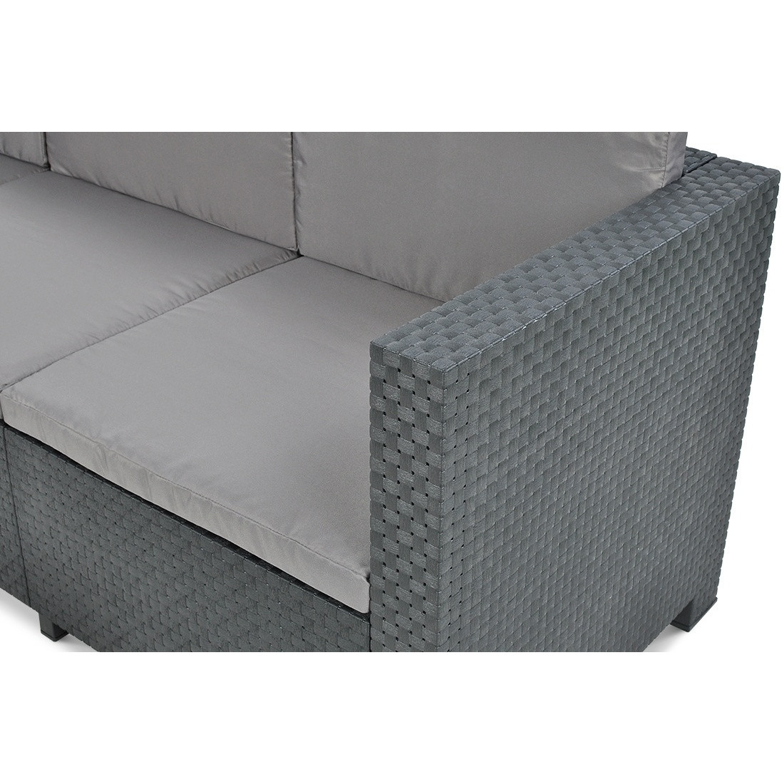 MANHATTAN CORNER SOFA GRAPHITE
