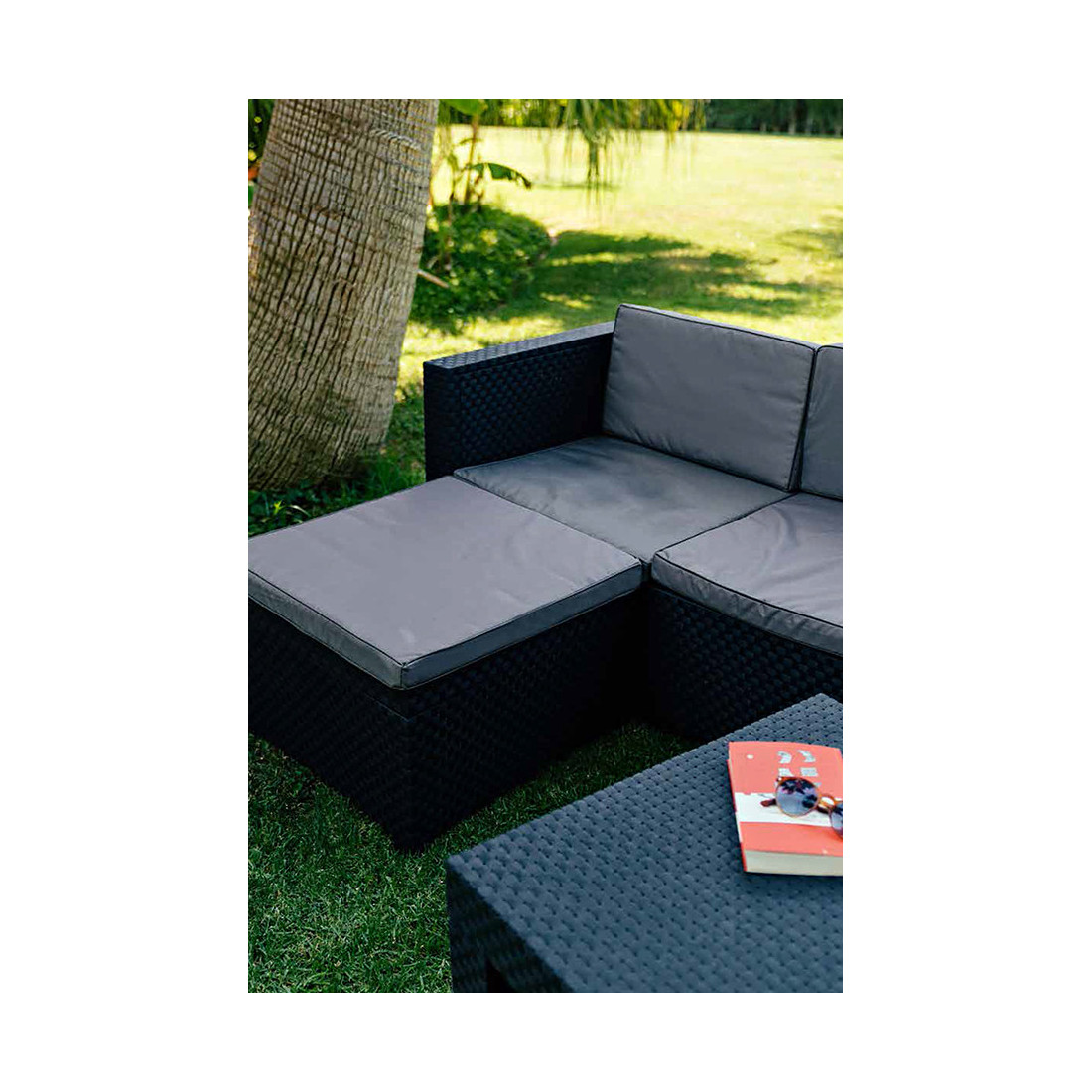 MANHATTAN CORNER SOFA GRAPHITE