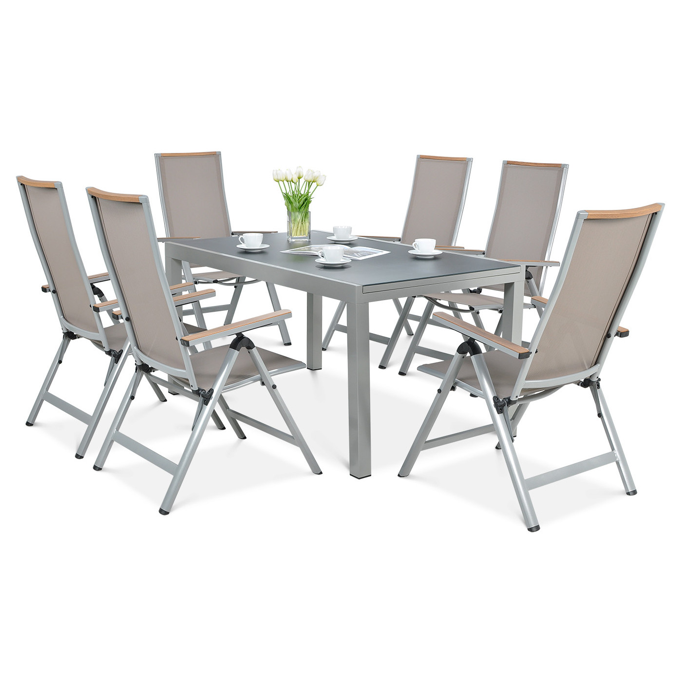 BRISBANE 6/250 TAUPE SET