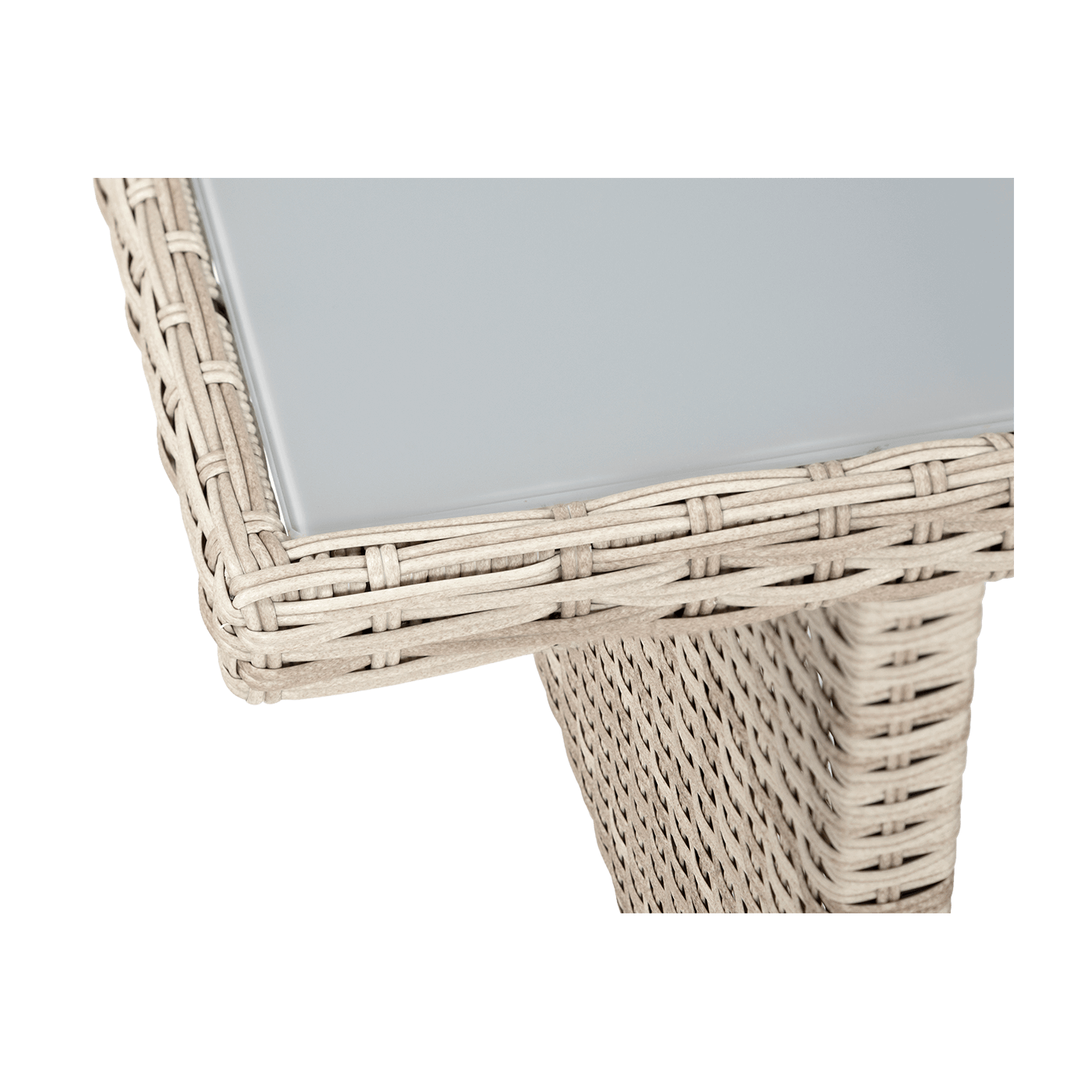 Widok z góry na stolik od Focus Garden