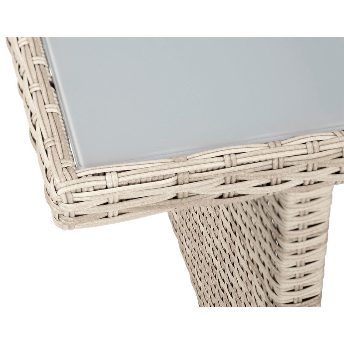 Widok z góry na stolik od Focus Garden