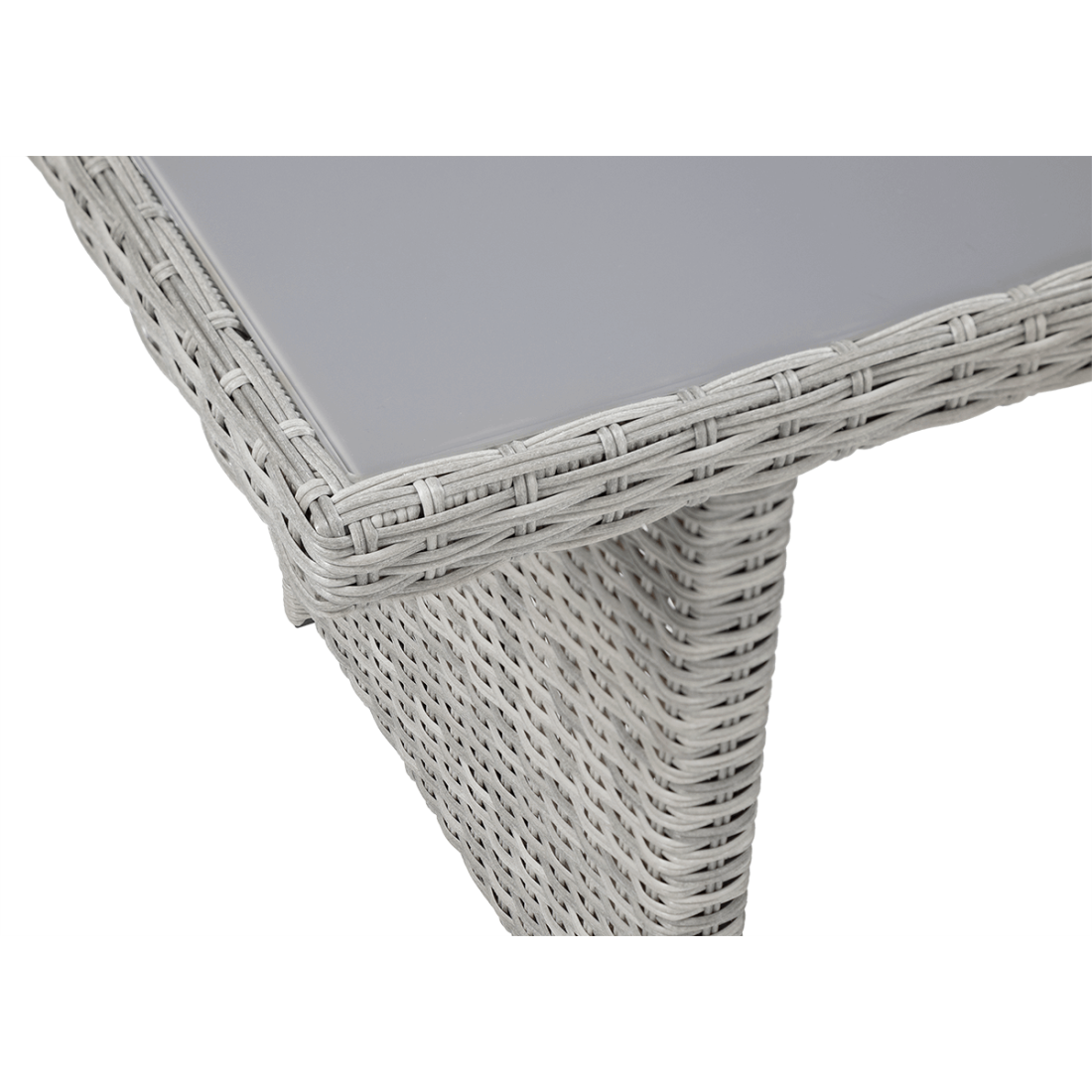 Widok z góry na krawędź stolika