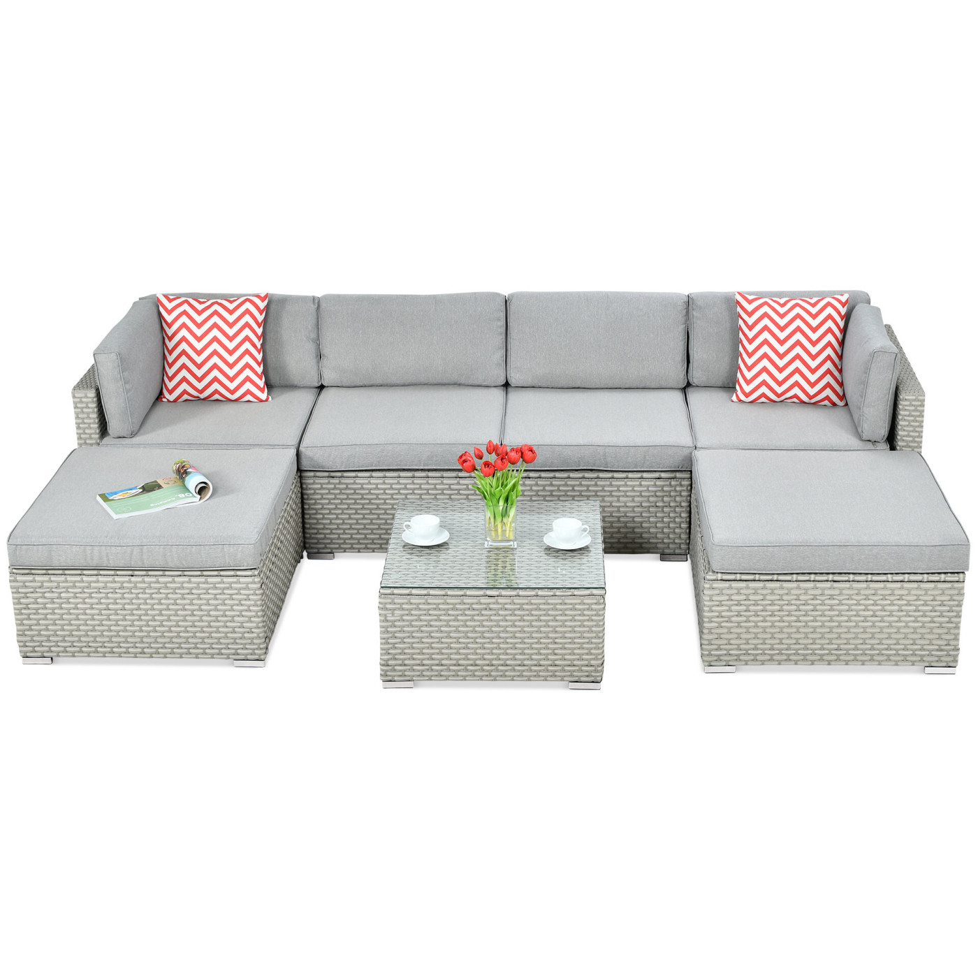 PORTO CORNER SOFA GREY