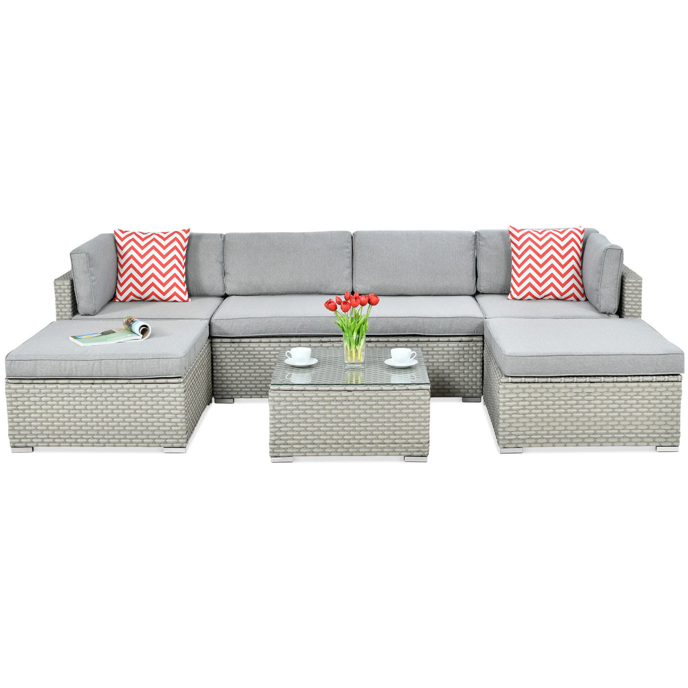 PORTO CORNER SOFA GREY