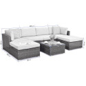 PORTO CORNER SOFA GREY