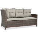 IBIZA CORNER SOFA BROWN