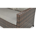 IBIZA CORNER SOFA BROWN