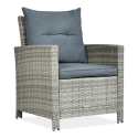 IBIZA GREY ARMCHAIR