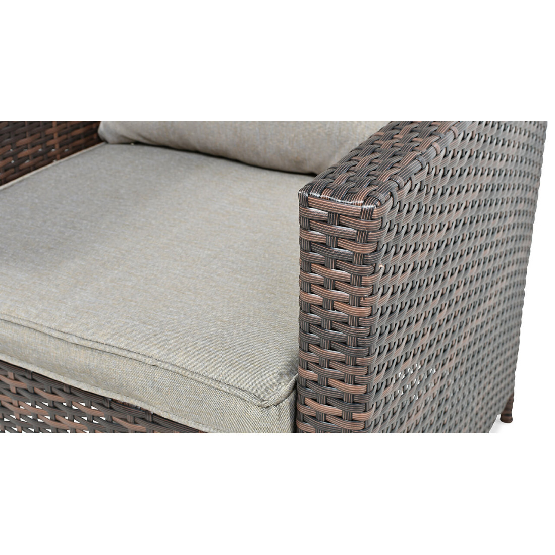 Fotel technorattanowy Ibiza Brown