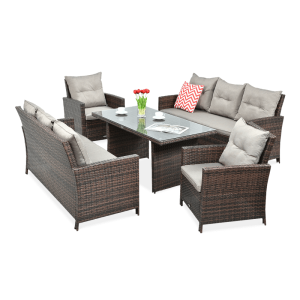 IBIZA FAMILY BROWN SET