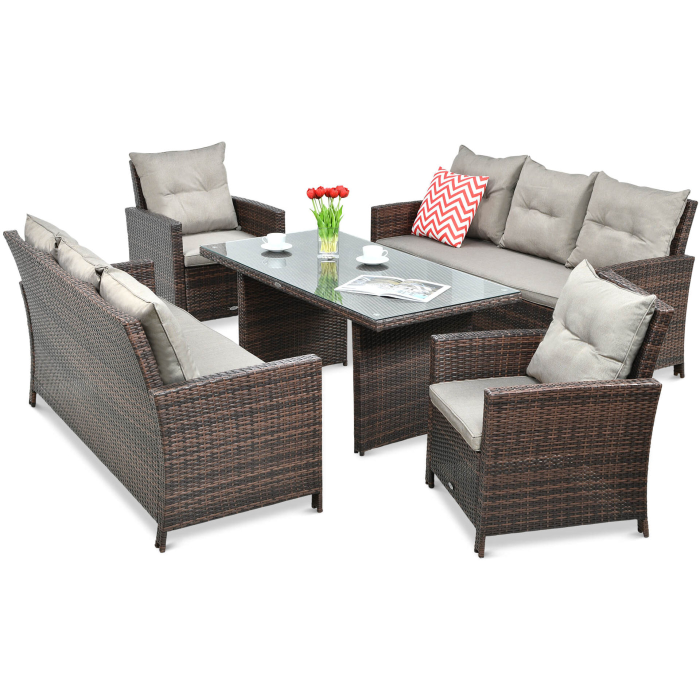 IBIZA FAMILY ZESTAW BROWN