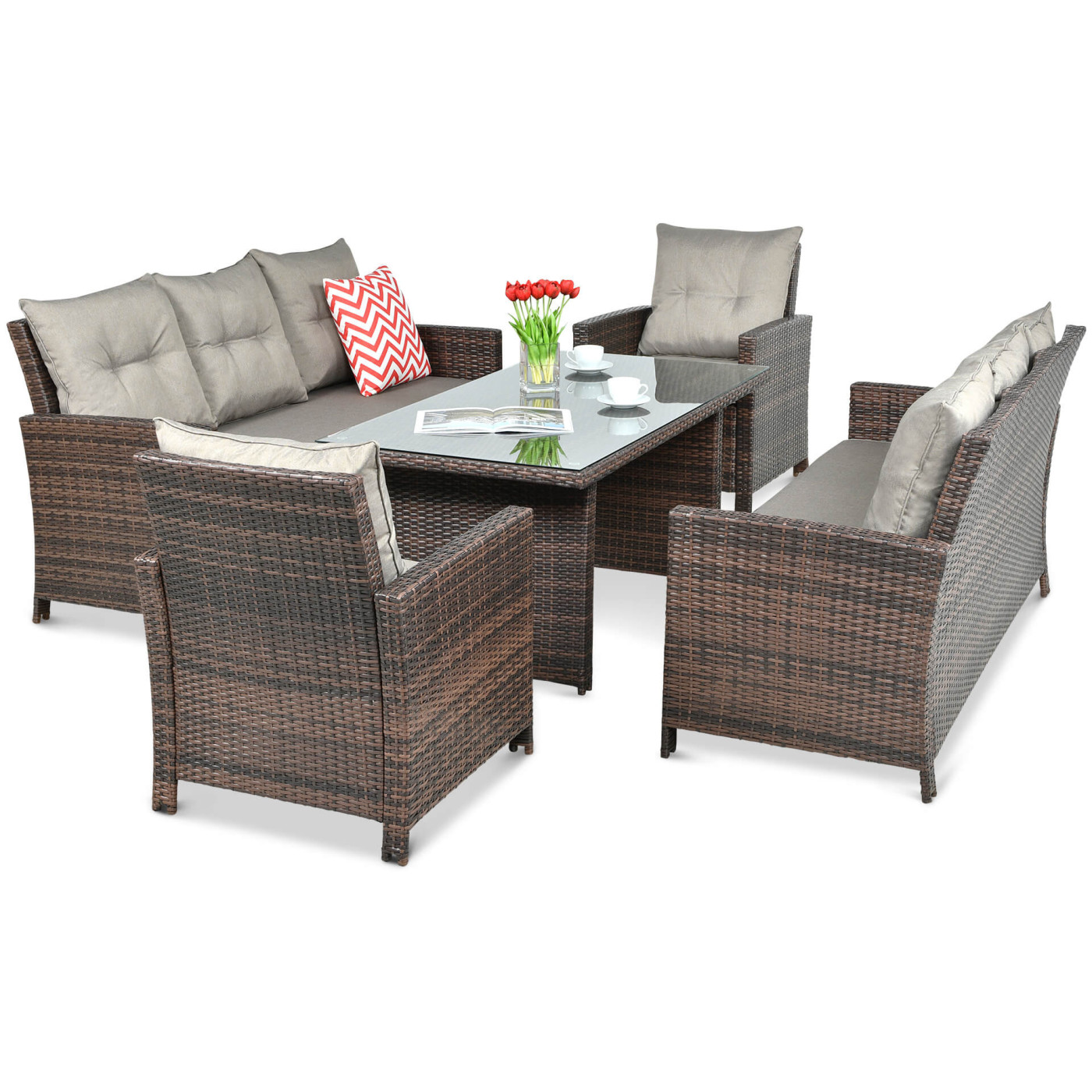 IBIZA FAMILY ZESTAW BROWN