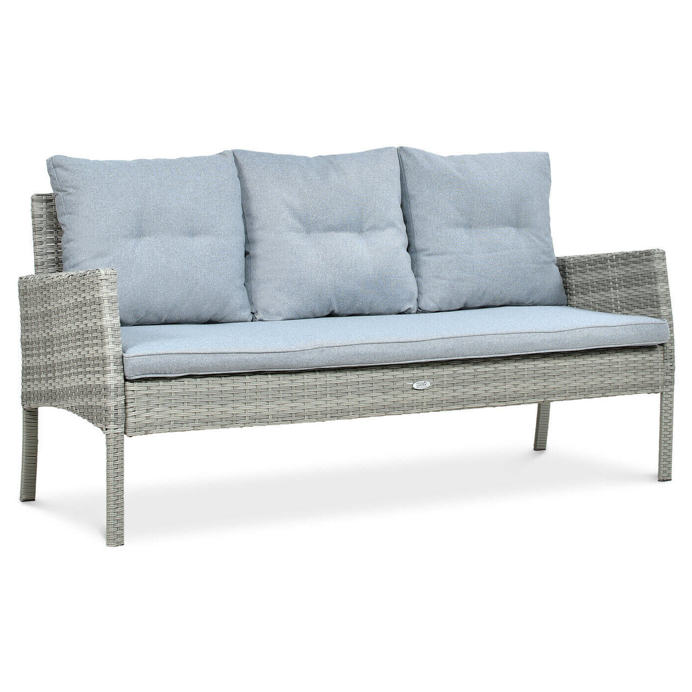 Trzyosobowa sofa wchodząca w skład zestawu mebli Cortina Family