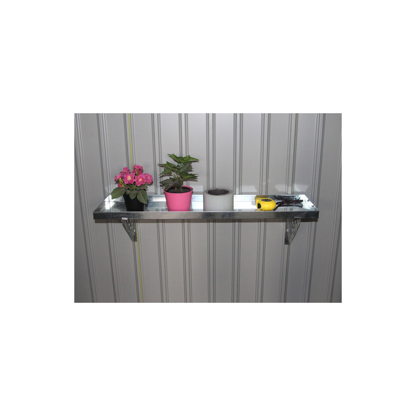 METAL SHELF 80x20CM