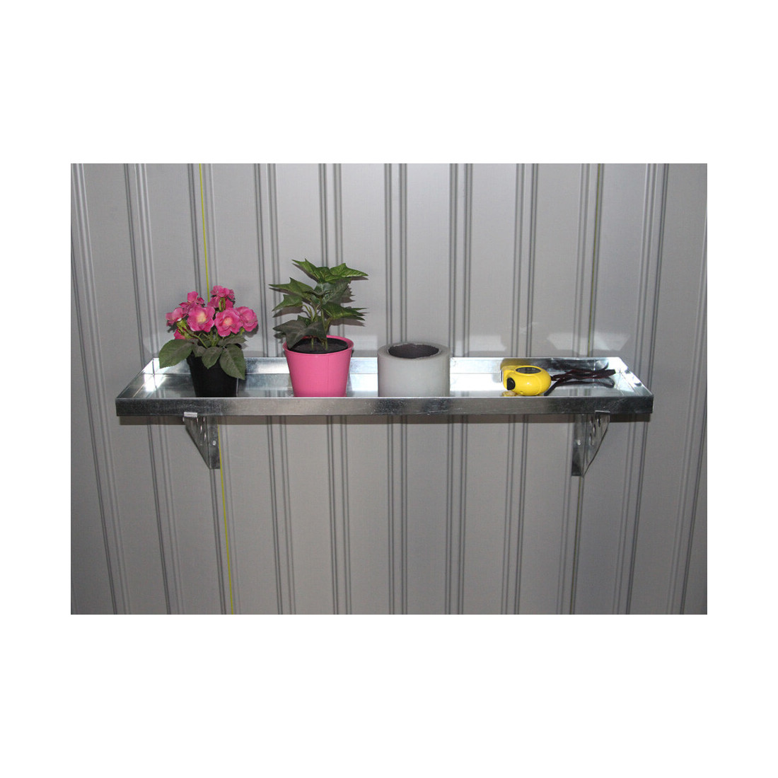 METAL SHELF 80x20CM
