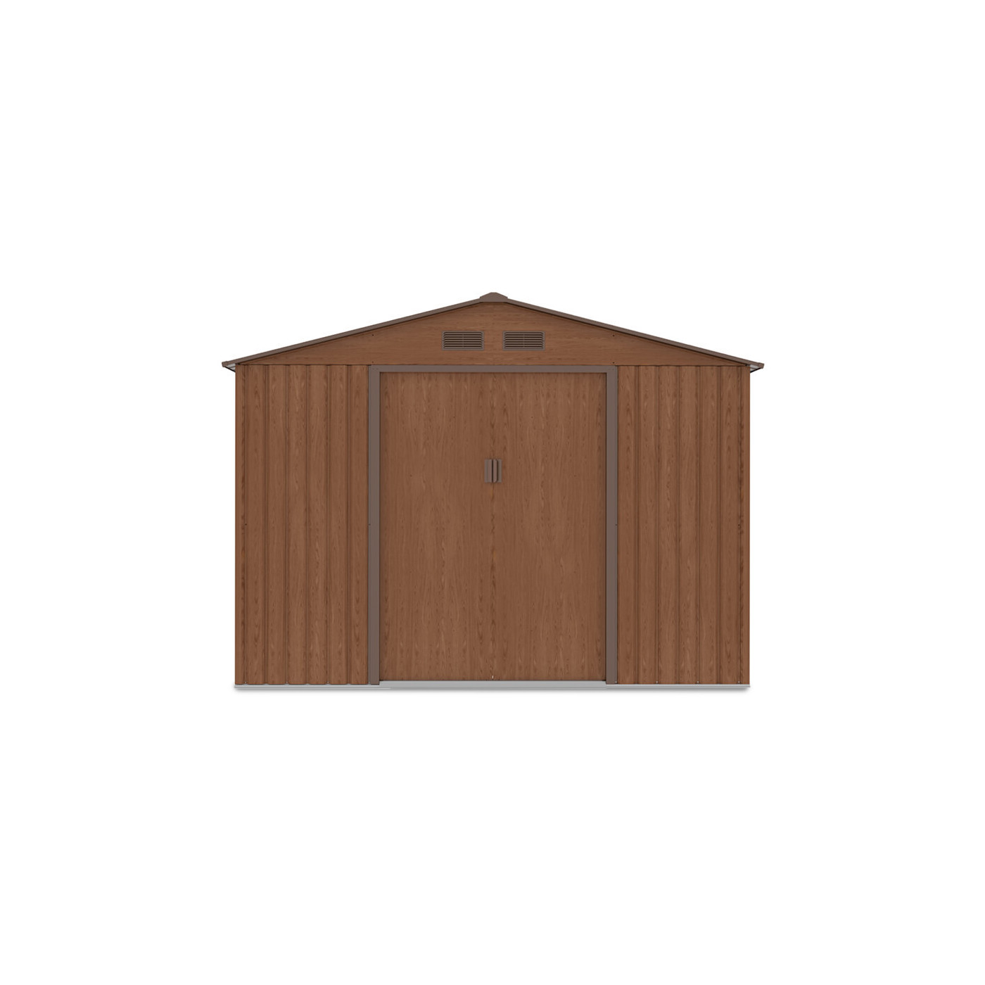  Widok na przód domku narzędziowego Hudson 277x191 cm