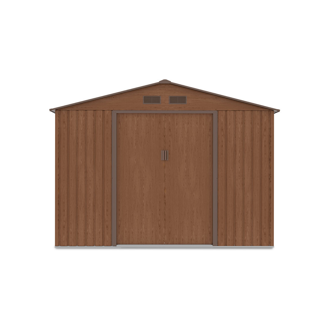  Widok na przód domku narzędziowego Hudson 277x191 cm