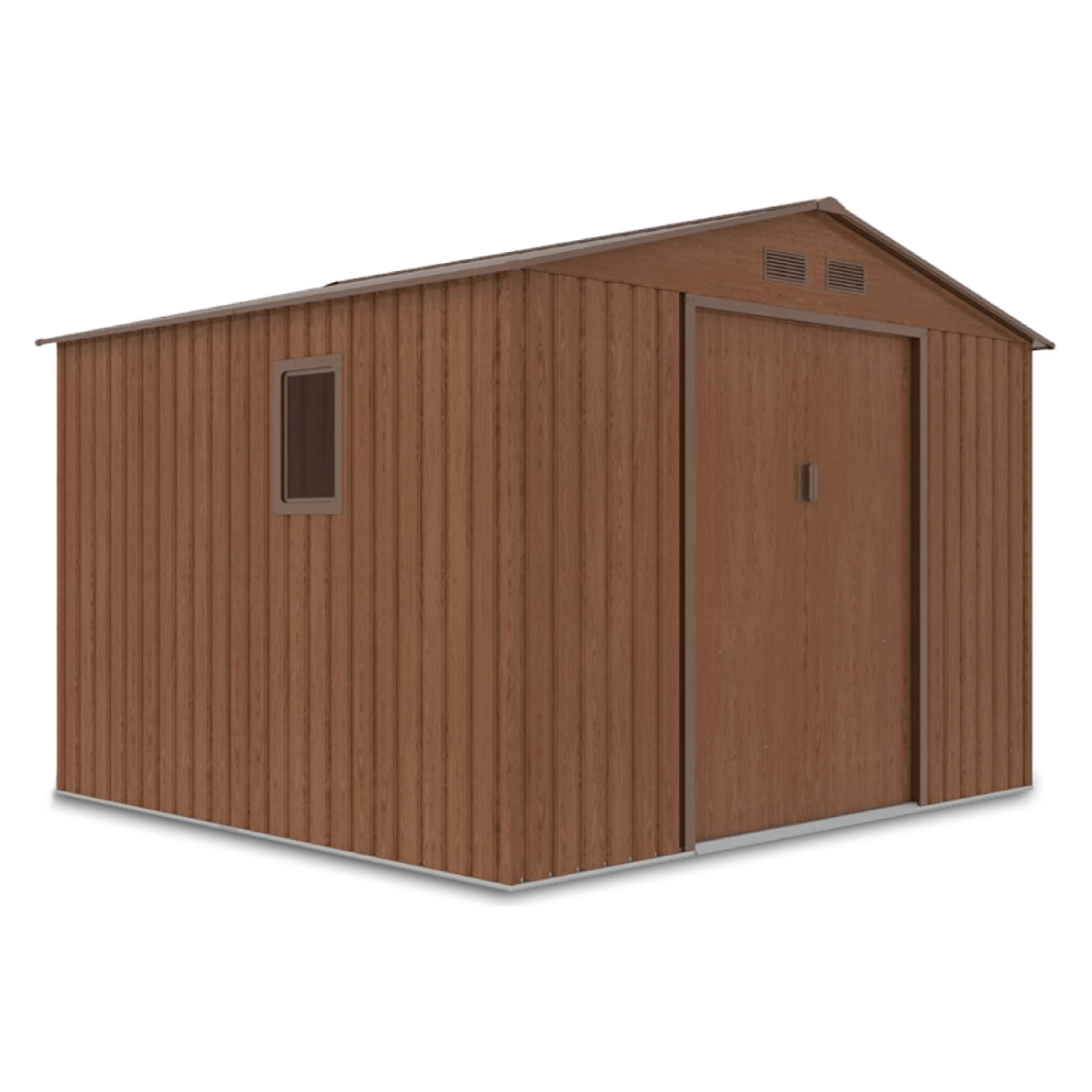 Domek narzędziowy HUDSON 277x255cm Walnut - Hardmaister