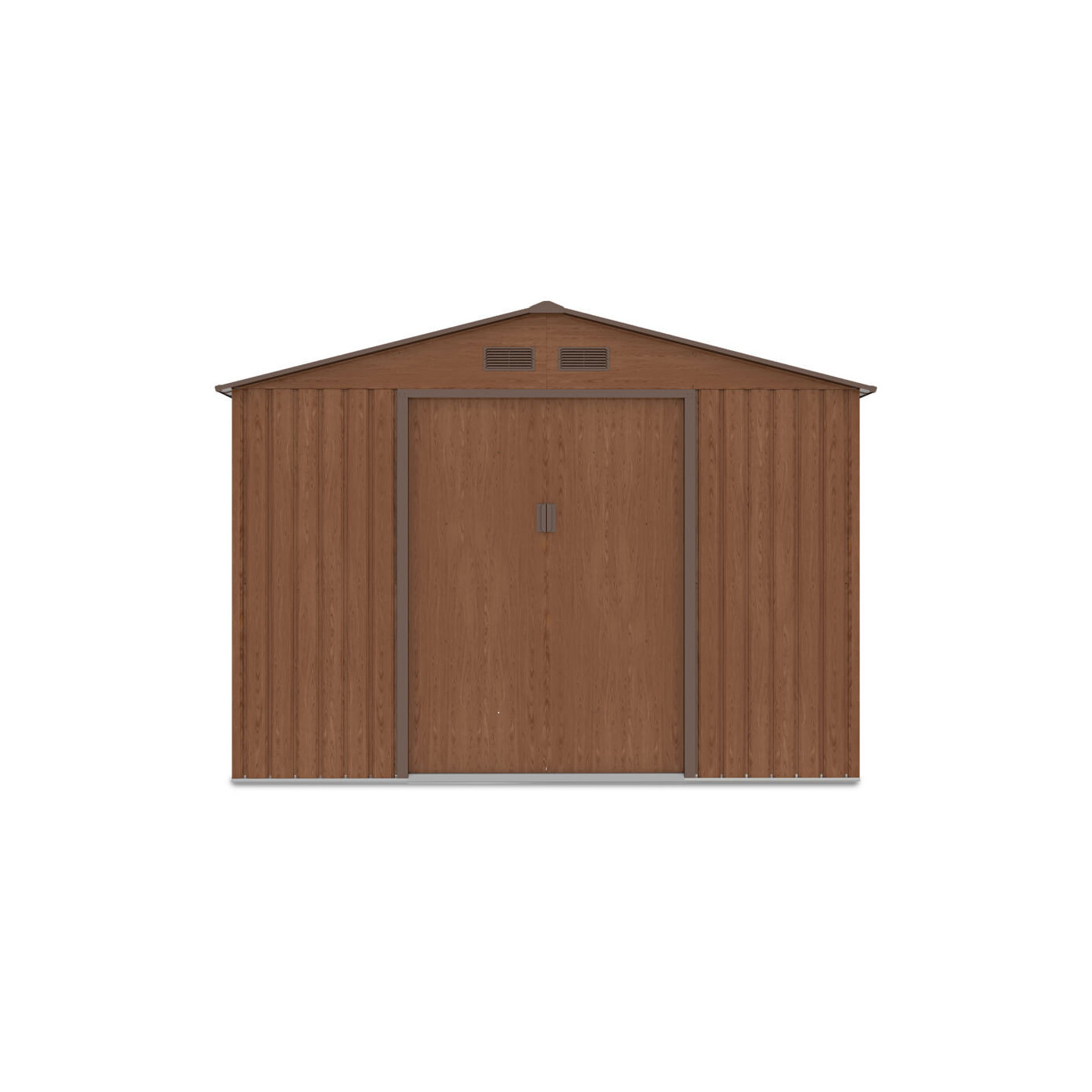 Widok na przód domku narzędziowego HUDSON 277x255cm