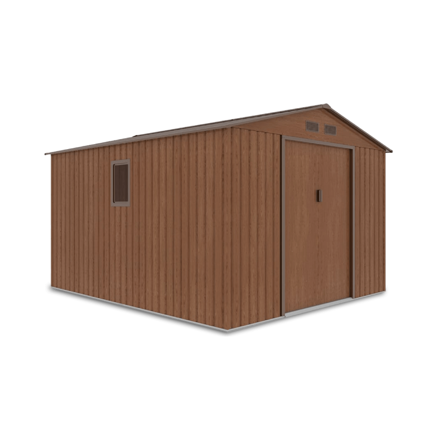 Domek narzędziowy HUDSON 277x319cm Walnut - Hardmaister