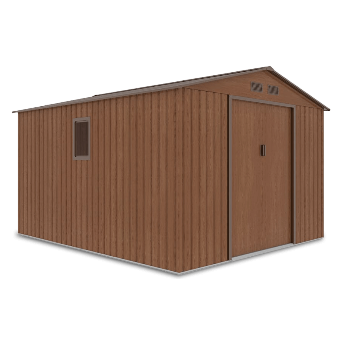 Domek narzędziowy HUDSON 277x319cm Walnut - Hardmaister