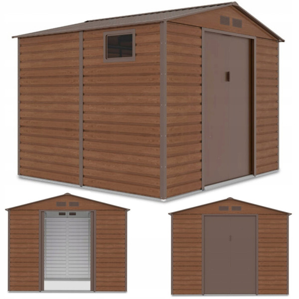 Rycina z widokiem na domek narzędziowy Montreal z różnych perspektyw 