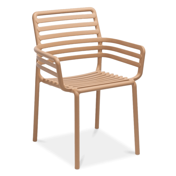 Krzesło ogrodowe Nardi Doga Cappuccino