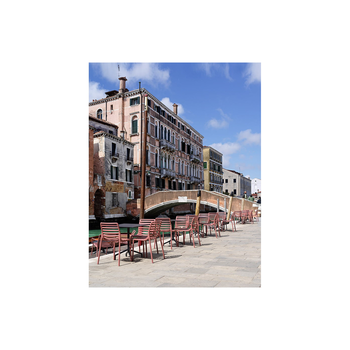 Krzesło Nardi Doga Bistrot Bianco