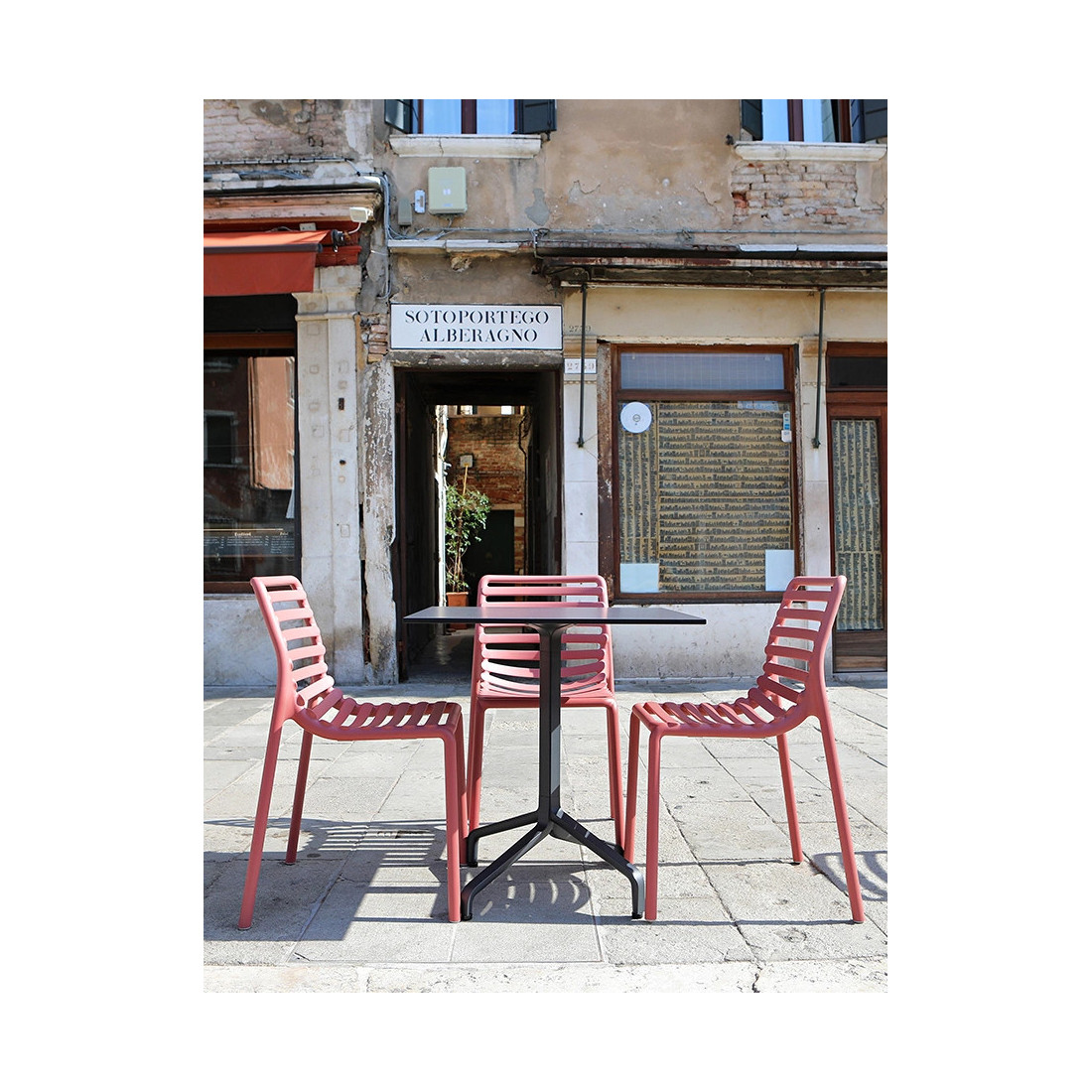 Krzeslo ogrodowe Nardi Doga Bistrot Menta