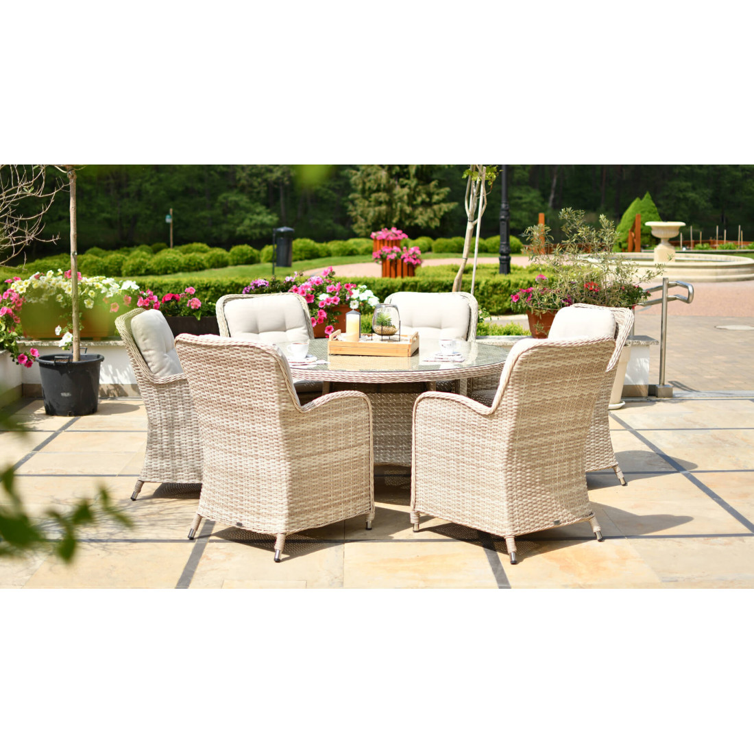 Meble z Technorattanu - Barcelona Beige