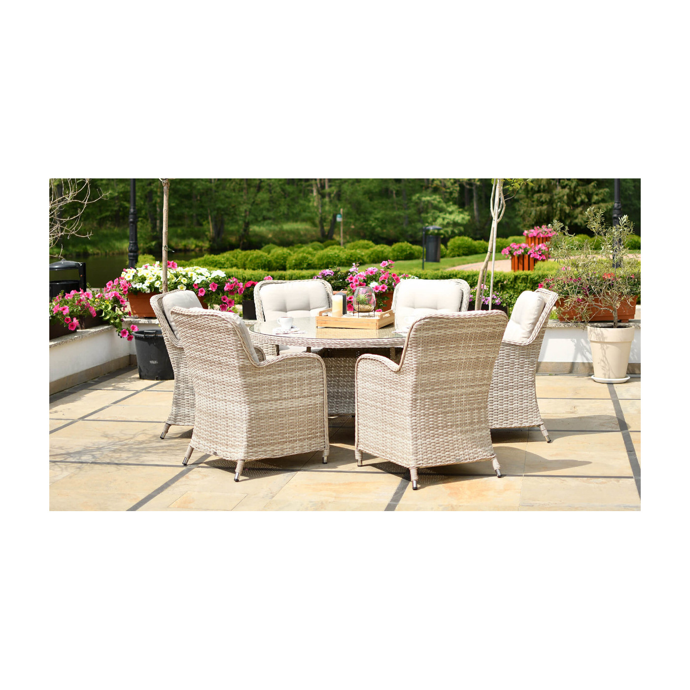 Meble z Technorattanu - Barcelona Beige