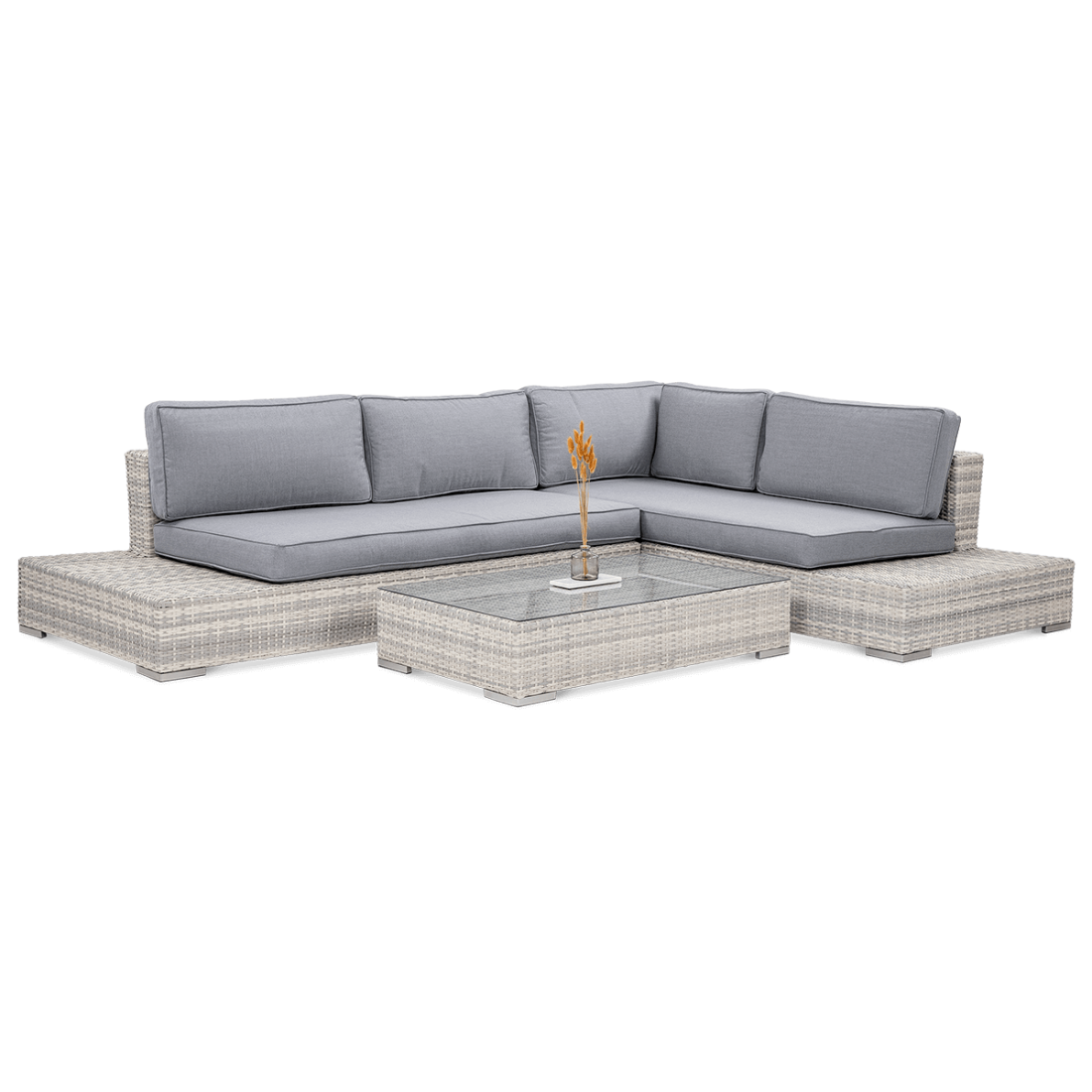 Meble do ogrodu z technorattanu