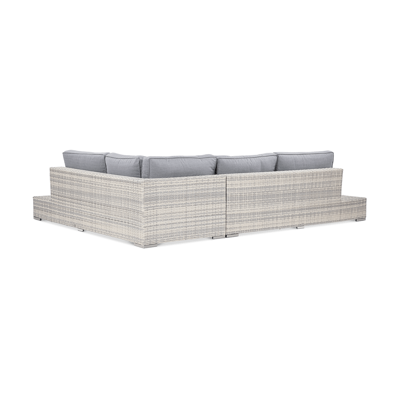 Tył narożnika z technorattanu