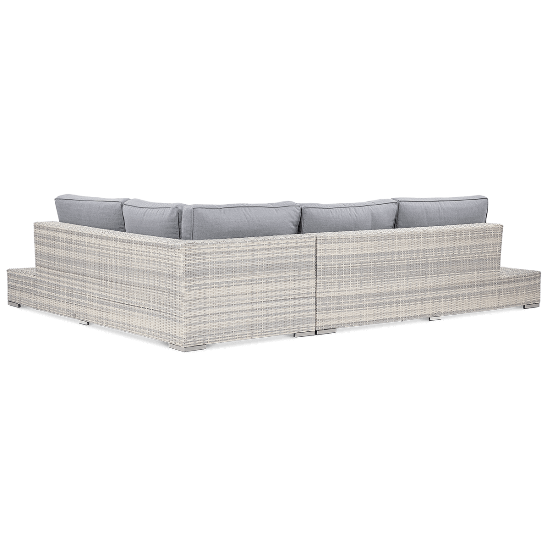 Tył narożnika z technorattanu