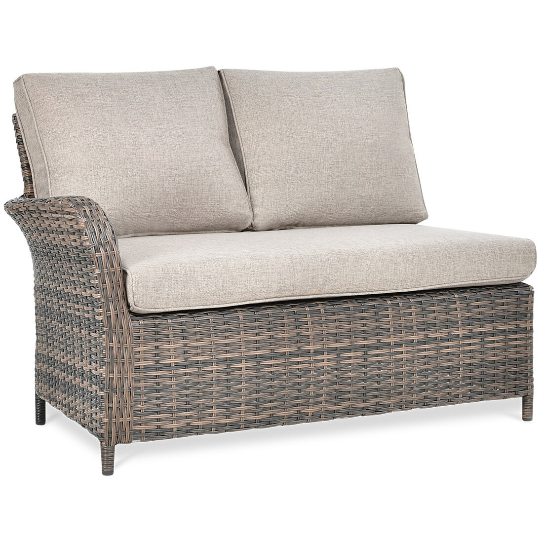 Naroznik technorattanowy Ventura Grand Brown