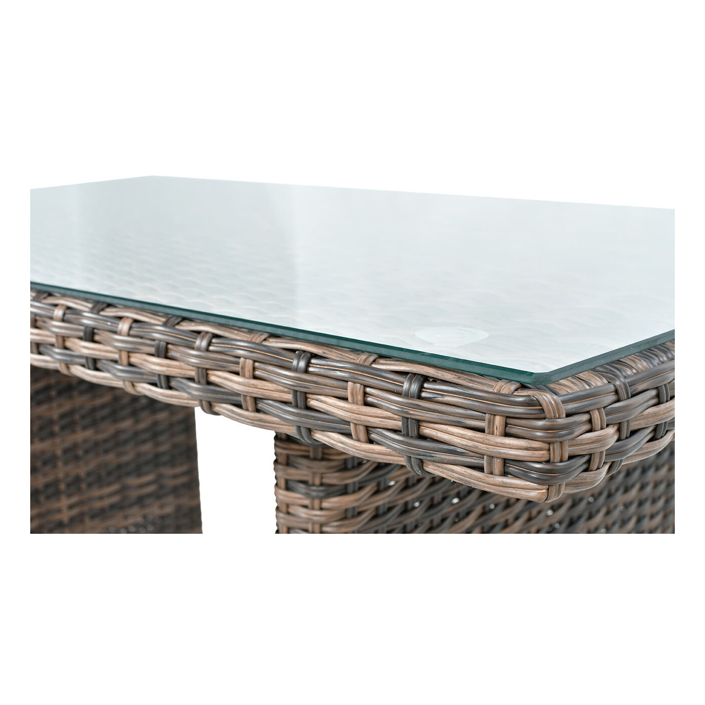 Naroznik technorattanowy Ventura Grand Brown